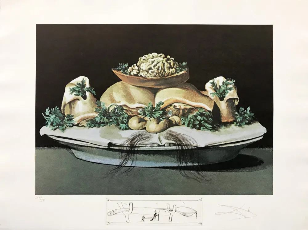 Lithografie Dali - LES SUPRENES DE MAILLAISE LILIPUTIENS