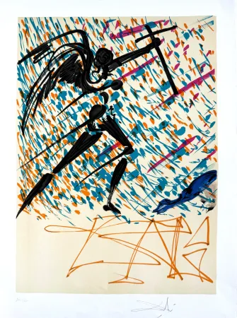 Lithografie Dali - L’esaltazione mistica (Mystical Exaltation)