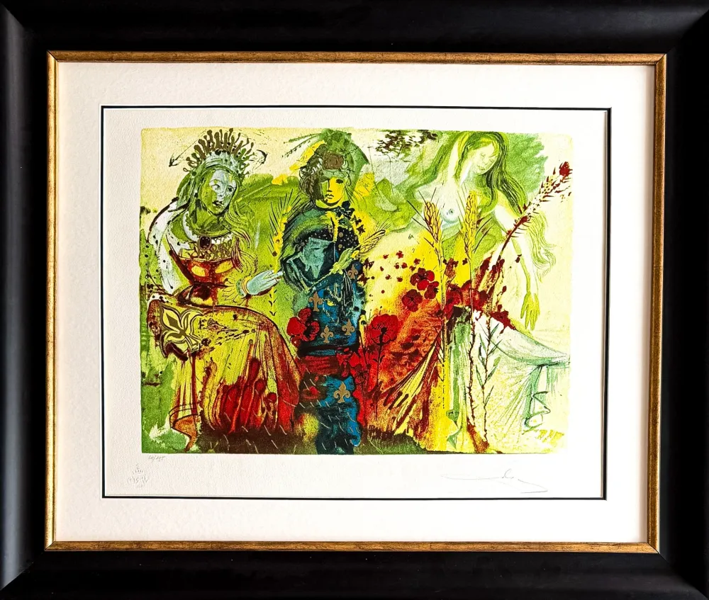 Lithografie Dali - L'Été (from 'Les Quatre Saisons')