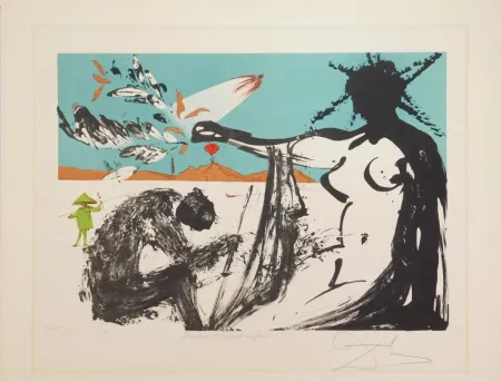 Lithografie Dali - Liberation: The Prisoners are Free