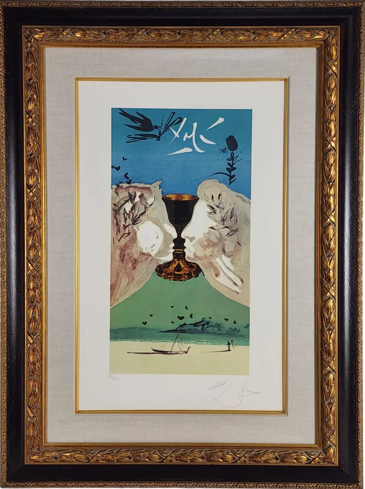 Lithografie Dali - Lyle Stuart Ace of Cups