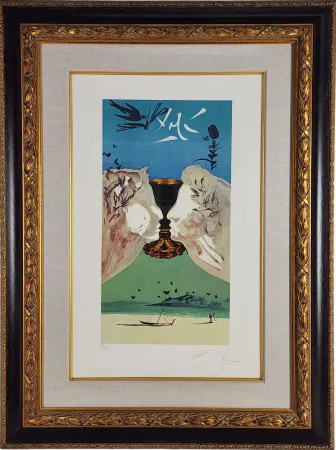 Lithografie Dali - Lyle Stuart Ace of Cups