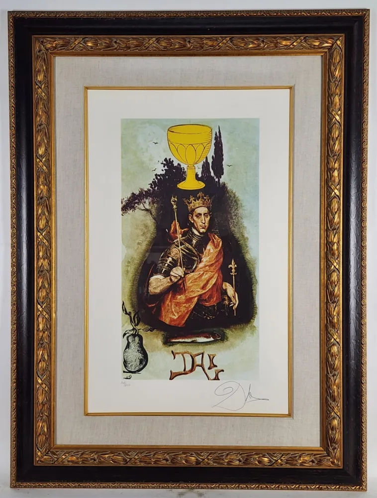 Lithografie Dali - Lyle Stuart King of Cups