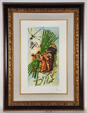 Lithografie Dali - Lyle Stuart Ten of Staves