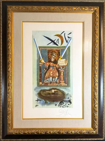 Lithografie Dali - Lyle Stuart Two of Swords