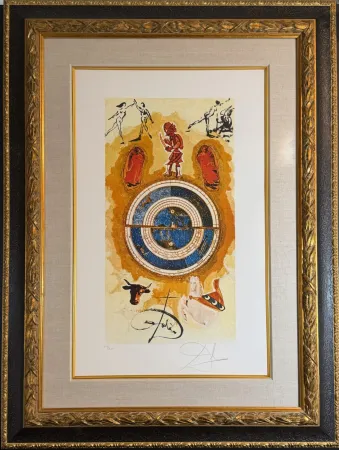 Lithografie Dali - Lyle Stuart Wheel of Fortune