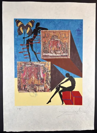 Gravure Dali - Memories of SurrealismDressed in The Nude in The Surrealist Fashion