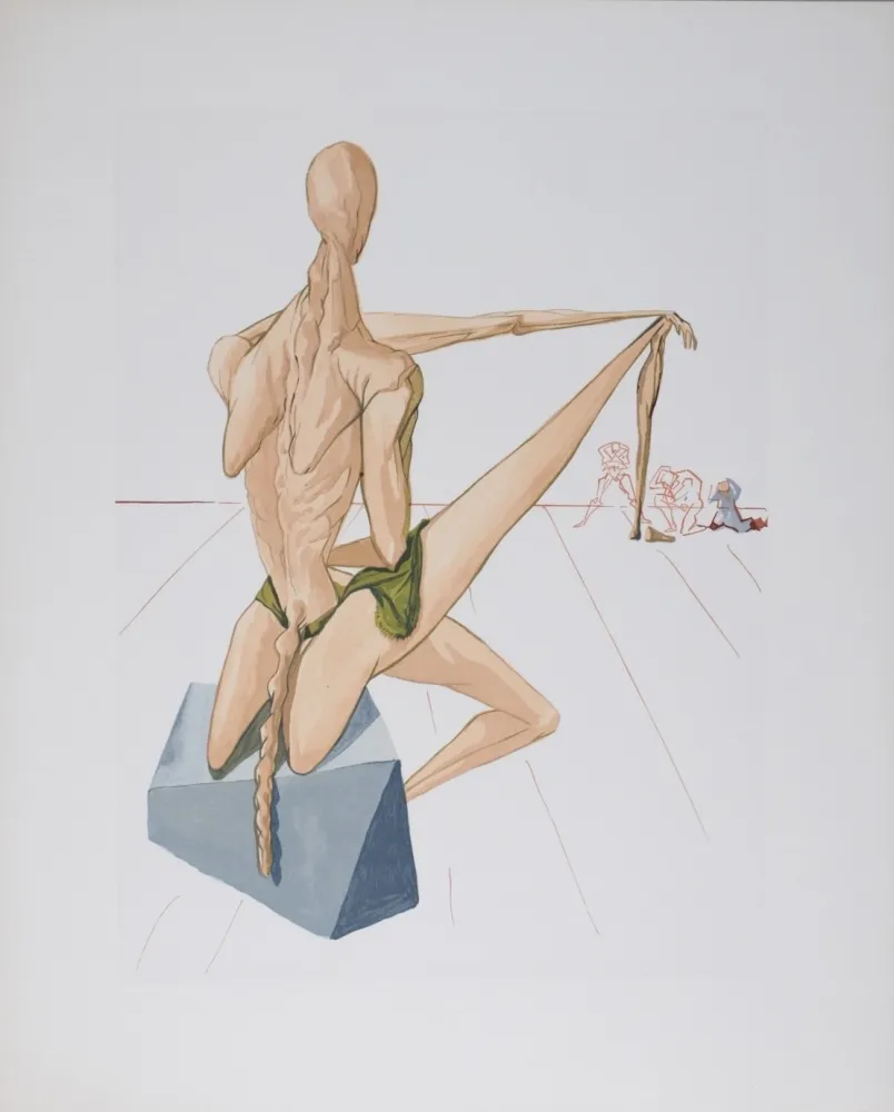 Lithografie Dali - Minos