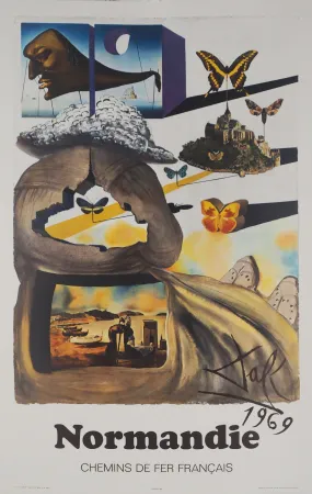 Lithografie Dali - Normandie