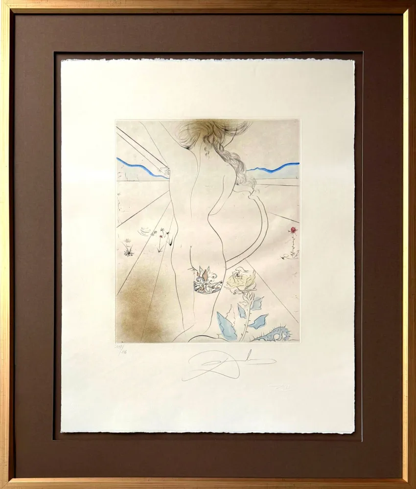 Droge Naald Dali - Nu à la jarretière (Nude with Garter)