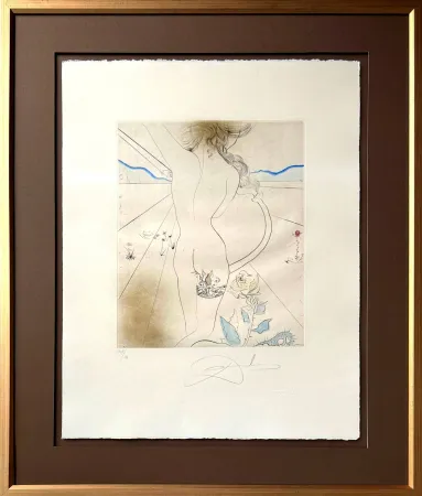 Droge Naald Dali - Nu à la jarretière (Nude with Garter)