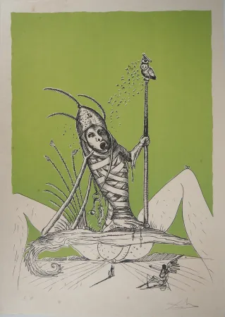 Lithografie Dali - Pantagruel : Luxure