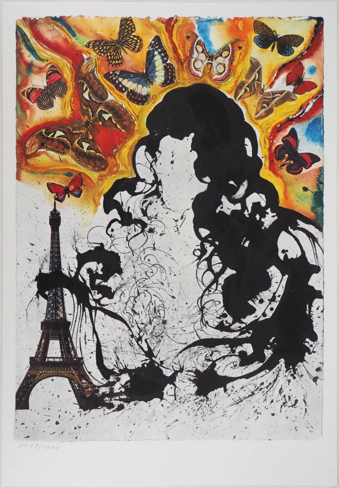 Lithografie Dali - Paris