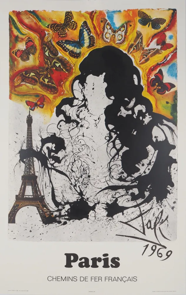 Lithografie Dali - Paris