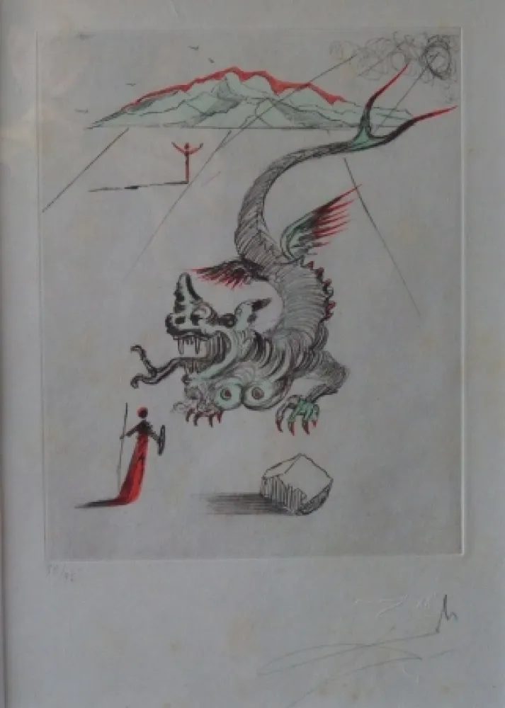 Ets Dali - Poèmes de Mao Tse-Toung : Le Dragon 