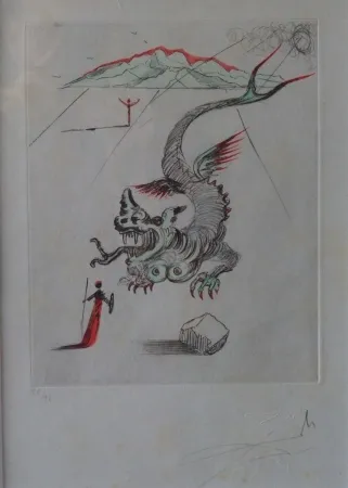 Ets Dali - Poèmes de Mao Tse-Toung : Le Dragon 