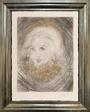 Droge Naald Dali - Portrait of  Marguerite