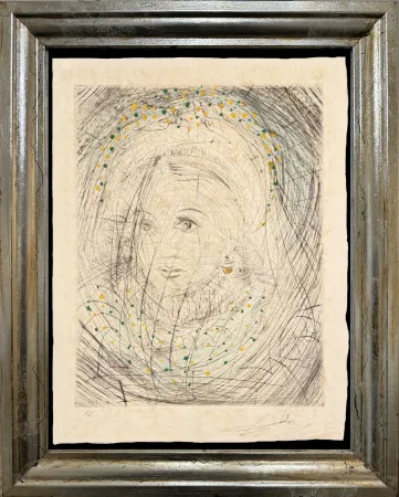 Droge Naald Dali - Portrait of  Marguerite