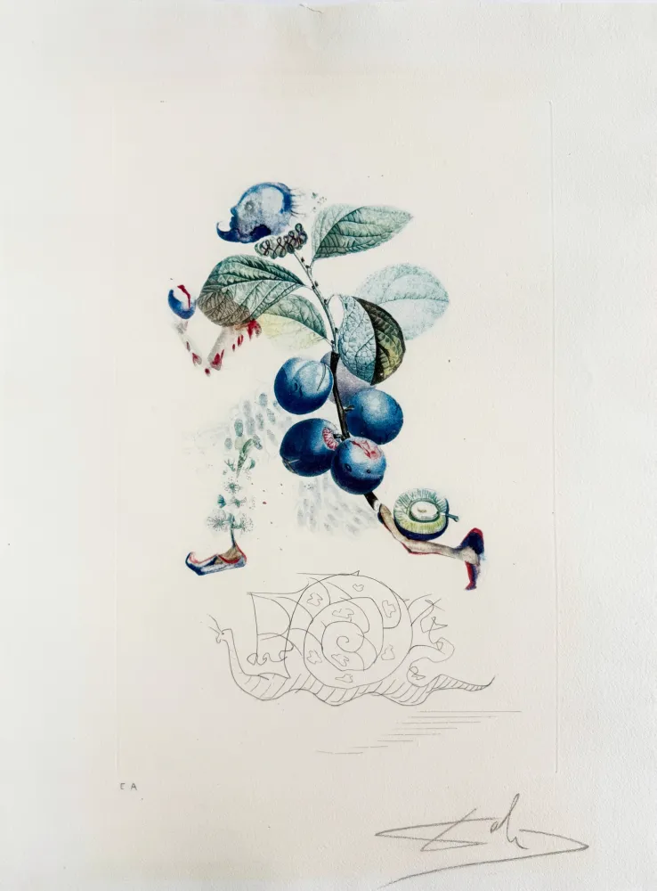 Geen Techniek Dali - Prunier hâtif (Hurrying Plum-tree)
