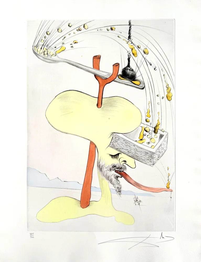 Ets Dali - Quevedos Visioner, Planche I