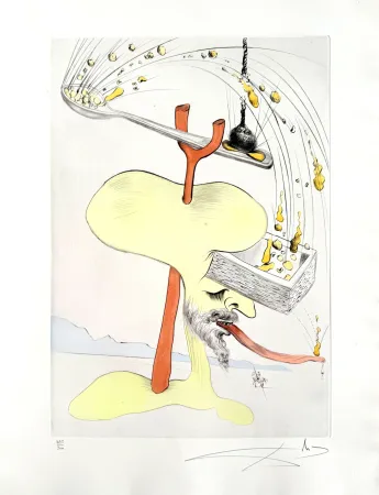 Ets Dali - Quevedos Visioner, Planche I