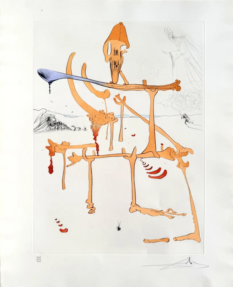 Ets Dali - Quevedos Visioner, Planche II