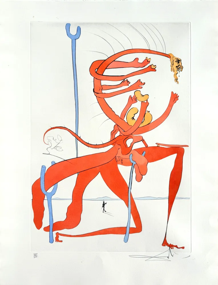 Ets Dali - Quevedos Visioner, Planche VI