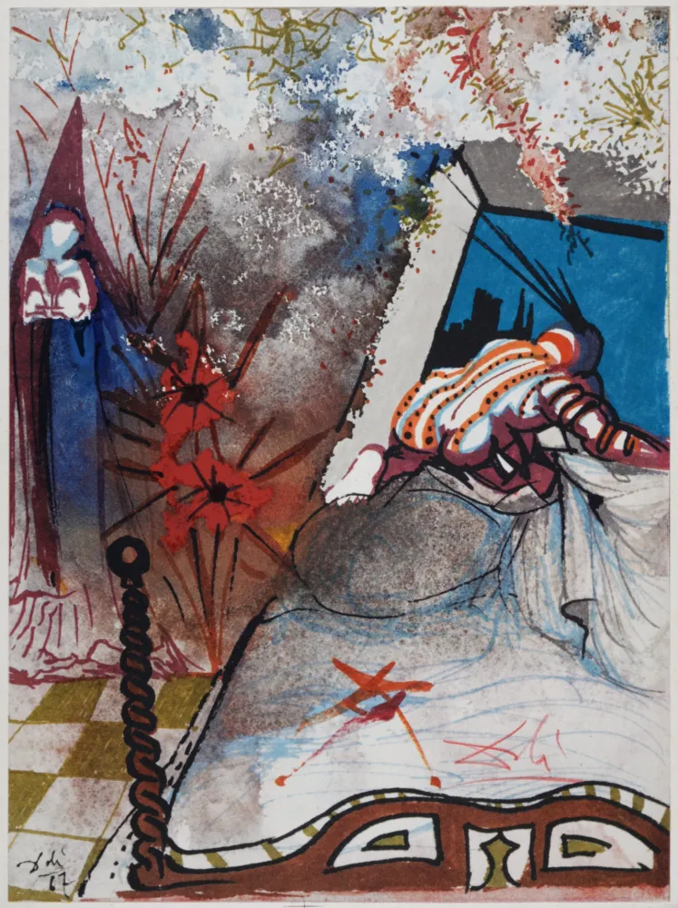 Lithografie Dali - Romeo and Juliet #3, 1975