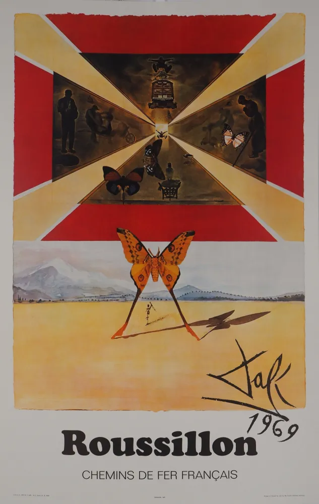 Lithografie Dali - Roussillon