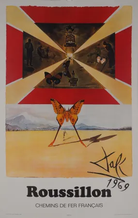 Lithografie Dali - Roussillon