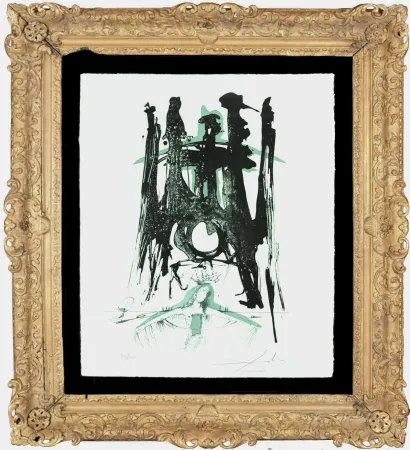 Lithografie Dali - Sagrada Familia