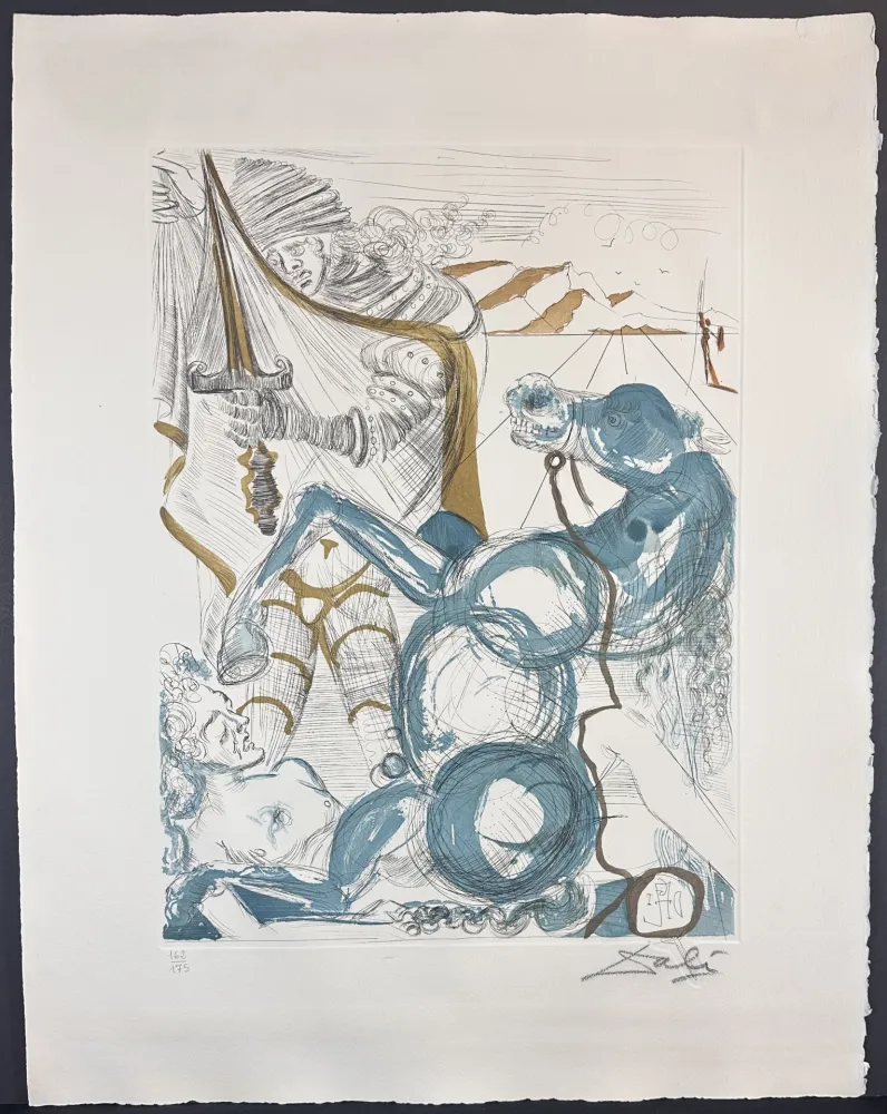 Gravure Dali - Saint Martin