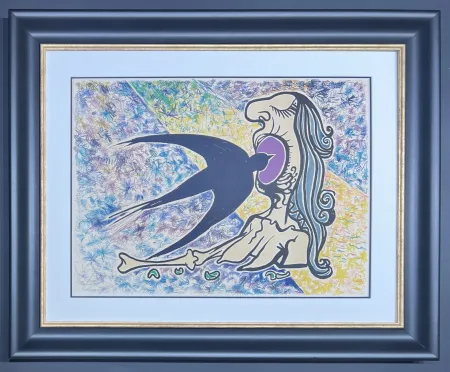 Lithografie Dali - Salvador Dalì - Civiltà Sconfitta(Civilization Defeated) - 1973 - Coloured lithograph on Arches paper.