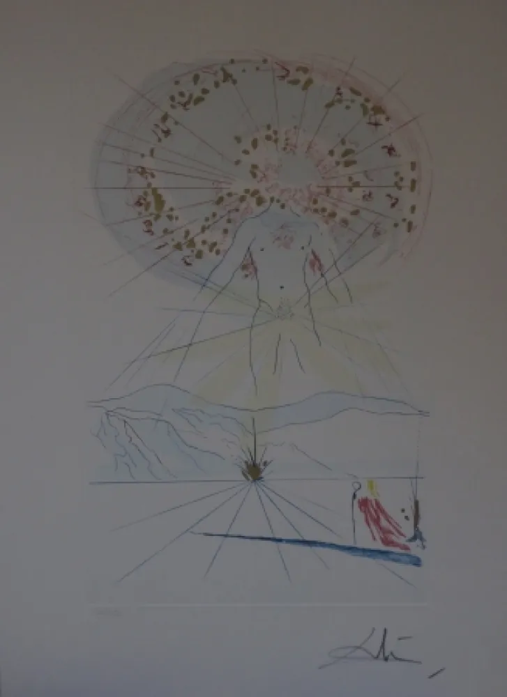 Ets En Aquatint Dali - Sans titre