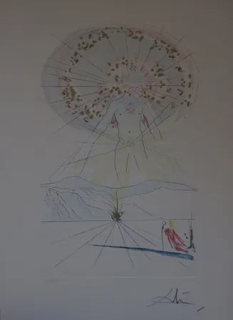 Ets En Aquatint Dali - Sans titre