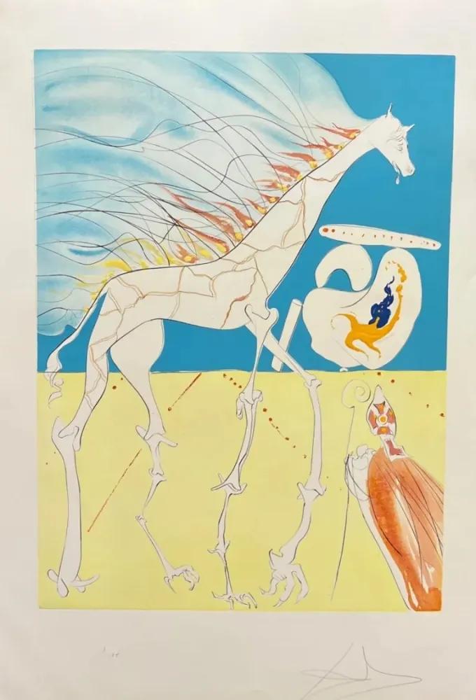 Geen Techniek Dali - Saturnian Giraffe