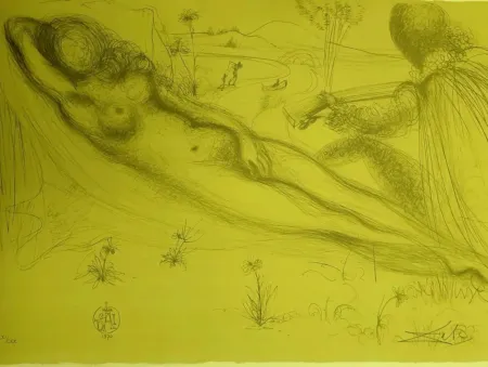 Lithografie Dali - Serenade
