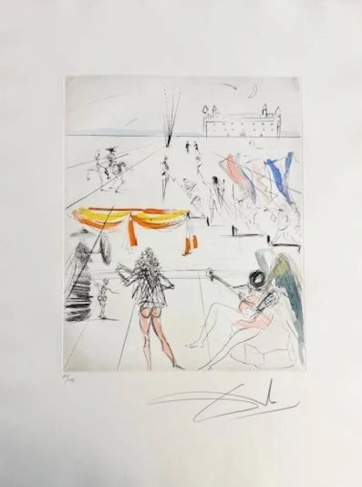 Droge Naald Dali - St Jacques de Compostelle (Santiago de Compostela)