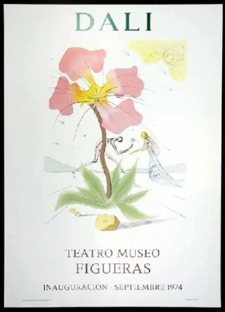 Lithografie Dali - Teatro museo Figueras