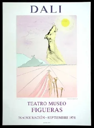 Poster Dali - Teatro museo Figueras