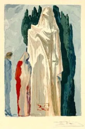 Lithografie Dali - The Divine Comedy - Hell - Chant 10
