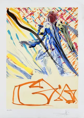 Lithografie Dali - The Divine Word
