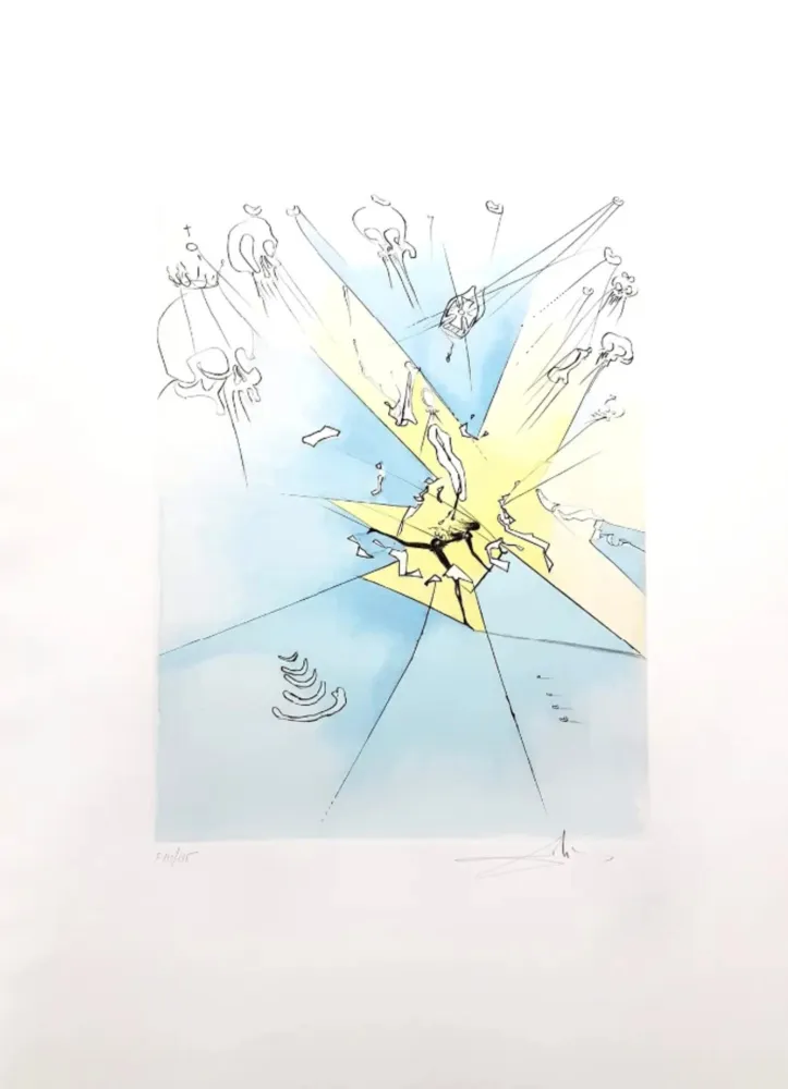 Gravure Dali - The Grand Inquisitor Expels the Savior