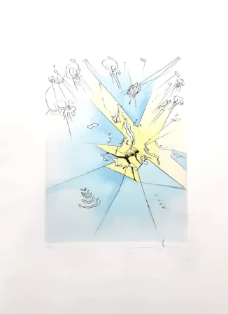 Gravure Dali - The Grand Inquisitor Expels the Savior