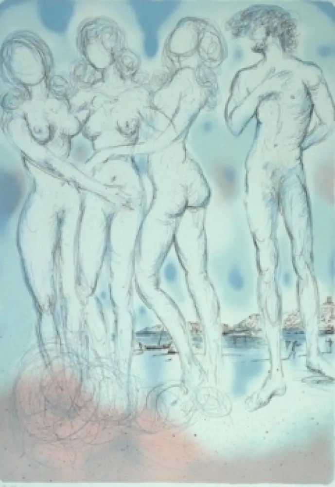Lithografie Dali - The Judgment of Paris