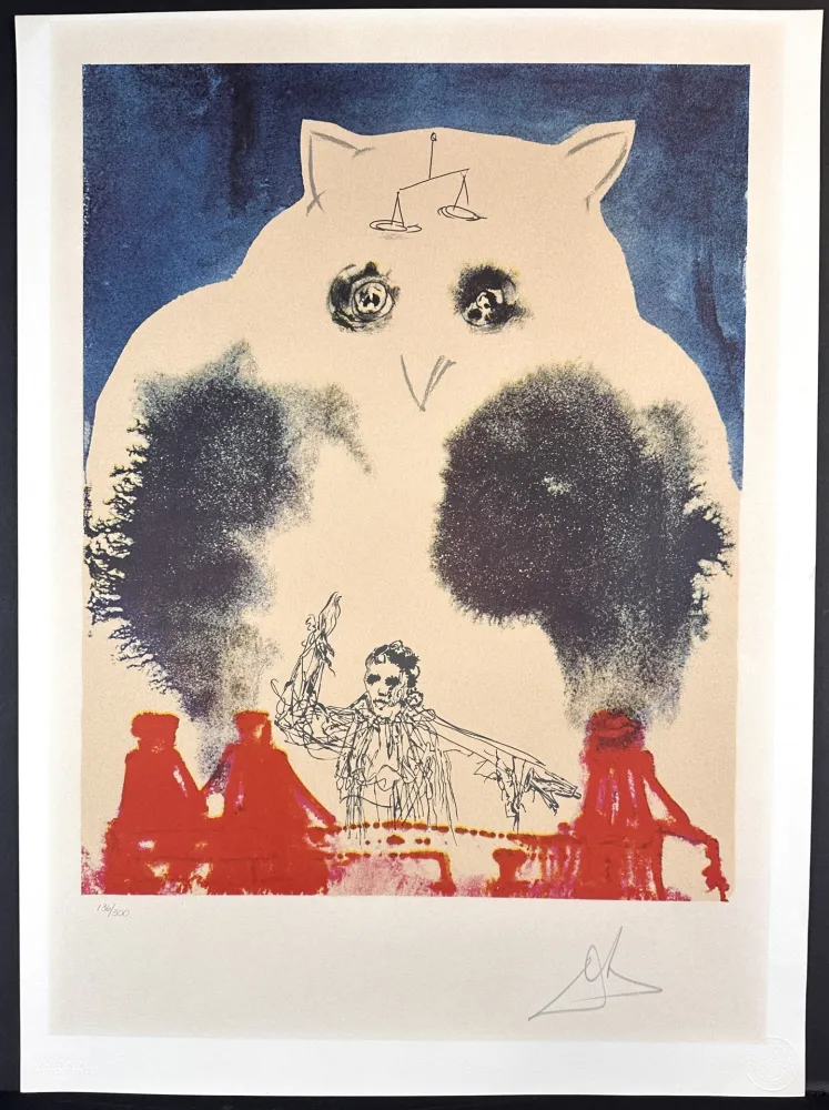 Lithografie Dali - The Lawyer