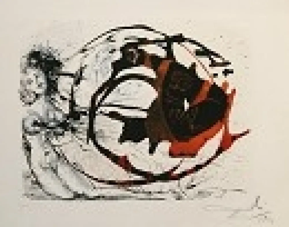 Ets En Aquatint Dali - THE MILKY WAY ( LA VOIE LACTEE)