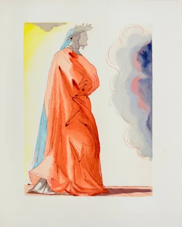 Houtsnede Dali - The Paradise, Canto 1 - Dante