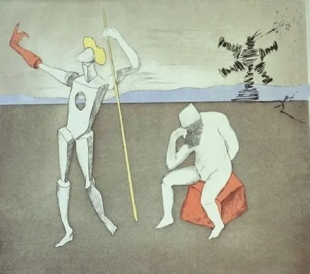 Ets En Aquatint Dali - The Power of Thought