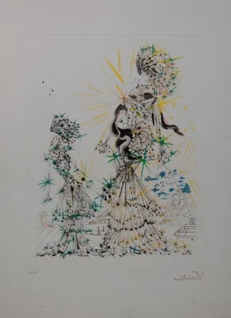 Ets Dali - The scarf